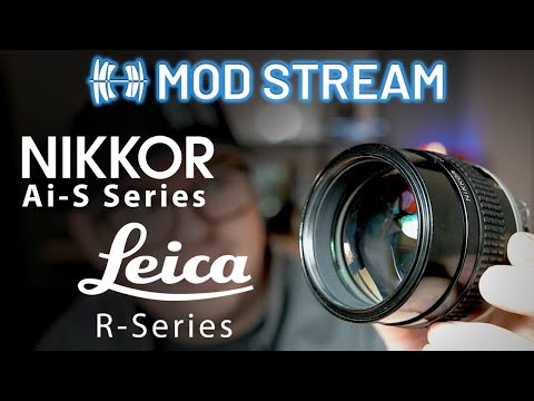 Leica, Nikkor, Kowa Mod Stream