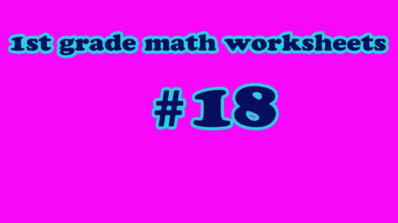 #18 take a survey-1st grade math worksheets
