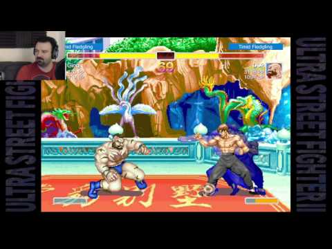 Ultra Street Fighter 2 Pro Controller Online MP pt4 - Gief's Laggy Offensive
