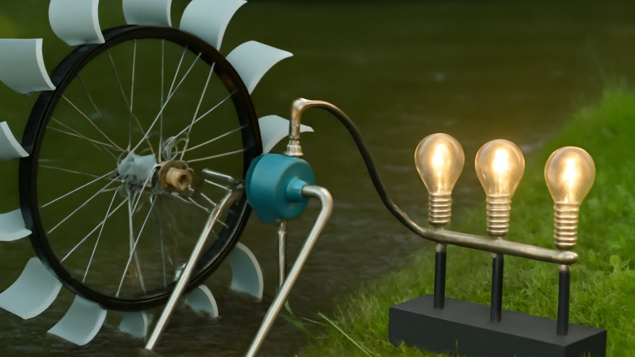 صنعت مولد كهربائي 220v يمنحك كهرباء مدى الحياة