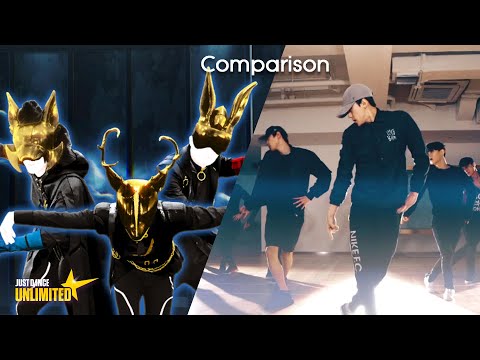 Just Dance 2021 VS. Dance Choreography Comparison - EXO - Monster