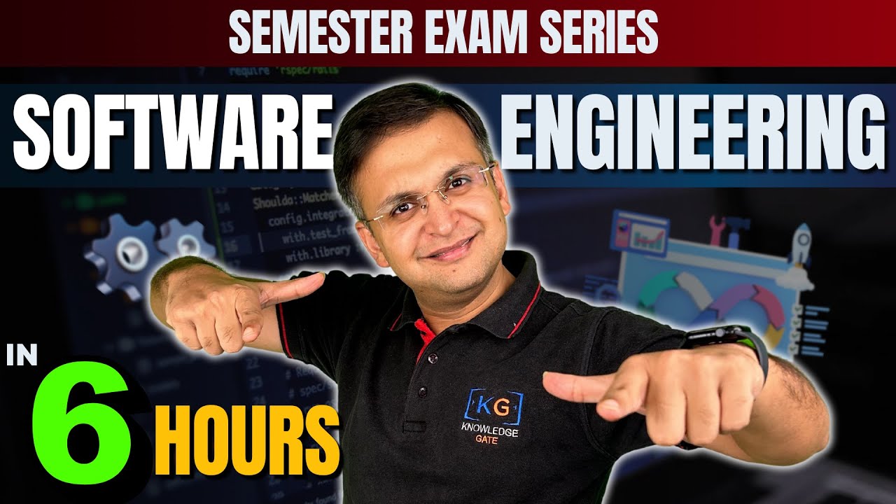 Complete Software Engineering in one shot | Semester Exam | Hindi