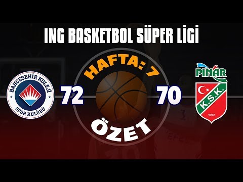 Bahçeşehir Koleji-Pınar Karşıyaka - Özet görüntüler