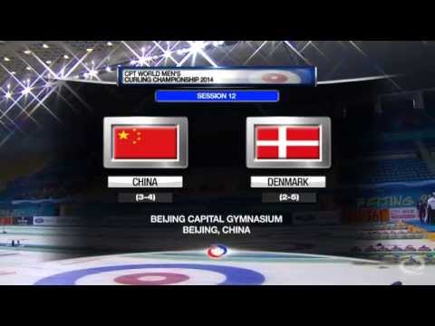 CURLING: CHN-DEN World Men's Chp 2014 Draw 12 - HIGHLIGHTS