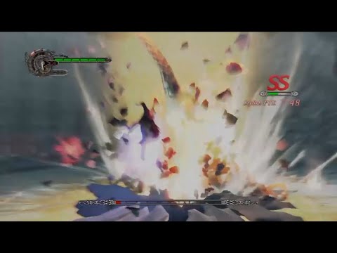Devil May Cry 4 SE (PS4) - 100% Walkthrough - Mission 2 (New Game + S Rank + Turbo)