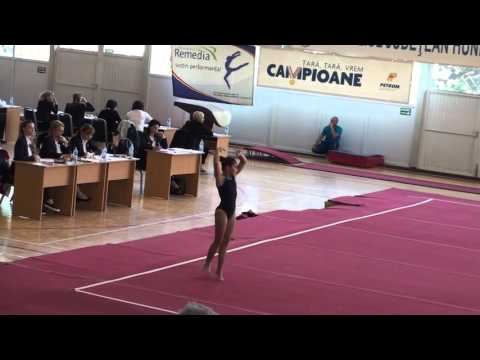 Anisia Albu - CSS Sibiu - FX AA - CN Individual Junioare 2015  N2