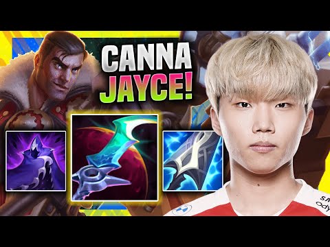 CANNA IS A MONSTER WITH JAYCE! - T1 Canna Plays Jayce Top vs Irelia! | Season 11