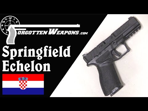 New Springfield Echelon: Croatia's Chassis System Pistol