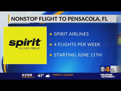 Nonstop flight to Pensacola, FL