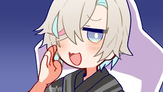 【手描き切り抜き】同期の営業妨害をする羽継烏有さん【ホロスターズ/アップロー】