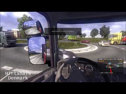 Euro Truck Simulator 2 Promods 1.9 - Hamburg (DE) - Bergen ( NOR) timelapse