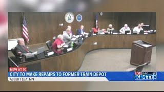 Albert Lea plans to make repairs to former train depot