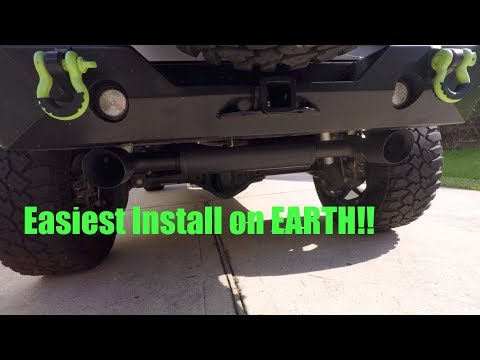 Jeep Wrangler Magnaflow Exhaust Install