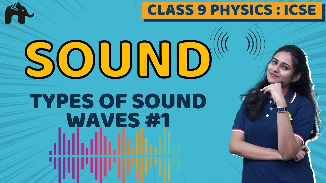 Sound Class 9 ICSE Physics Chapter 7 | Types of Sound Waves #1