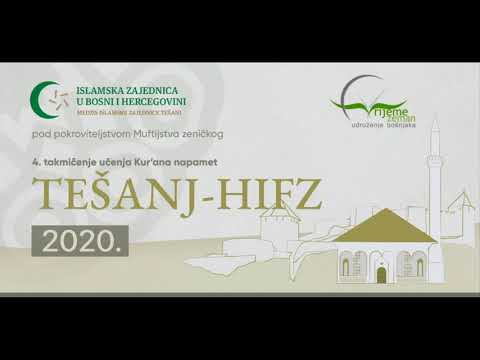 4. FINALNO TAKMIČENJE U UČENJU KUR'ANA "HIFZ TEŠANJ 2020"