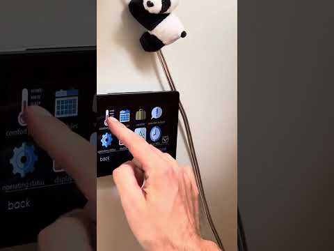 How to Program Bryant Connex Evolution Control thermostat 