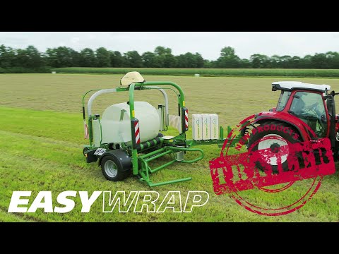 KRONE EasyWrap – als Dreipunkt- oder gezogene Variante (Trailer)
