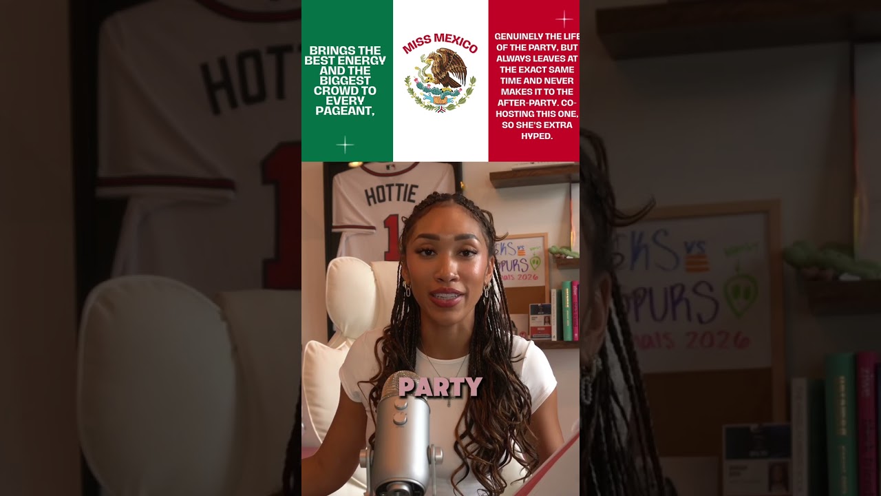 MISS MEXICO 🇲🇽 🎙️New Episode Of Hoops For Hotties Out Now