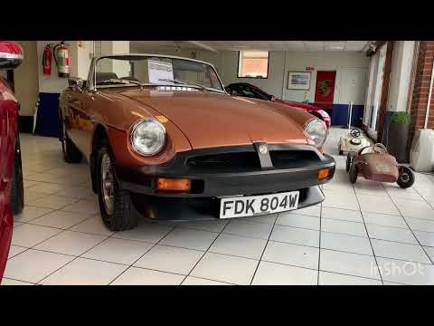 MG MGB Le Roadster (1981)