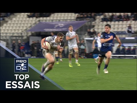 TOP Essais de la J18 – PRO D2 – Saison 2025-2026
