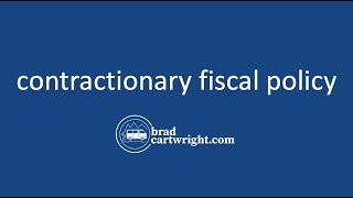 Contractionary Fiscal Policy Explained  |  IB Macroeconomics