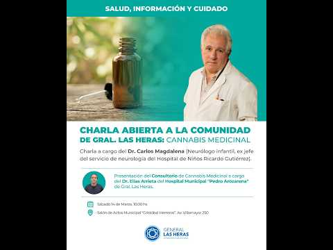 Charla Dr. Carlos Magdalena en Gral. Las Heras, provincia de Buenos Aires
