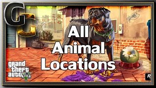 GTA V [PC] - Unlock All Animals! (Peyote Plant Locations)
