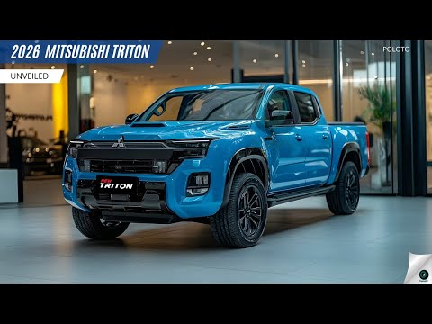 New 2026 Mitsubishi Triton Unveiled - Redesigned with the latest design and platform!