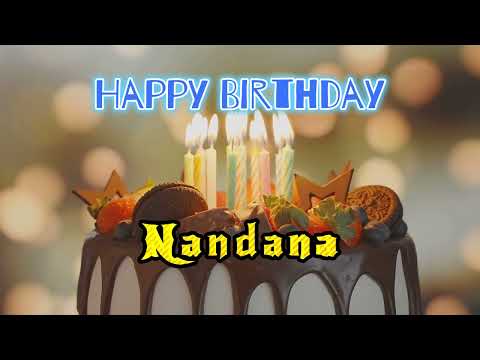 Happy Birthday Song Created for Someone Special Known by the Name Nandana