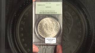 1883-CC Morgan Dollar