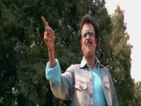 Rajnikanth amazing stunt action