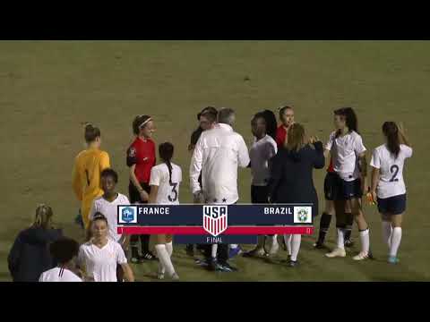 Nike International Friendlies: U-20 Brazil vs. France