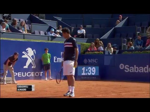 Ball Boy Nicolas Almagro vs Teymuraz Gabashvili Remix