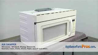 How to: Whirlpool, KitchenAid, Maytag Air Damper W10843943