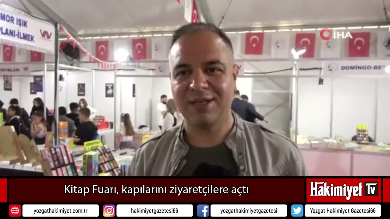 Kitap Fuarı, kapılarını ziyaretçilere açtı