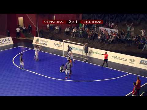Krona 2 x 2 Corinthians - Liga Nacional 2015