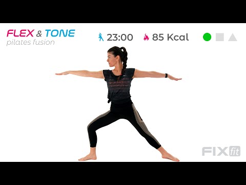 Esercizi Pilates Fusion: Allenamento Gambe, Glutei, Core e Schiena