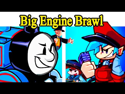 Friday Night Funkin' VS Big Engine Brawl | Thomas & Friends - FULL DEMO (FNF Mod/Train)