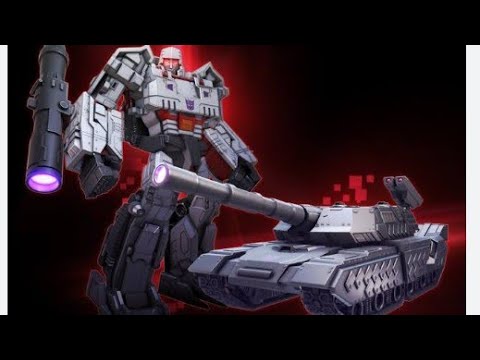 Megatron 5 star  Rank up and lead my team Transformers Forged To Fight