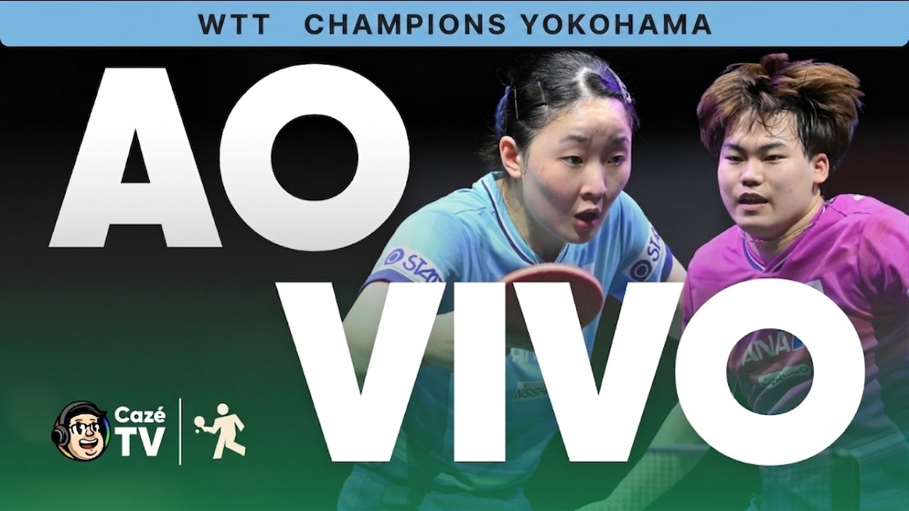 AO VIVO (SOM AMBIENTE): WTT CHAMPIONS YOKOHAMA | FINAIS
