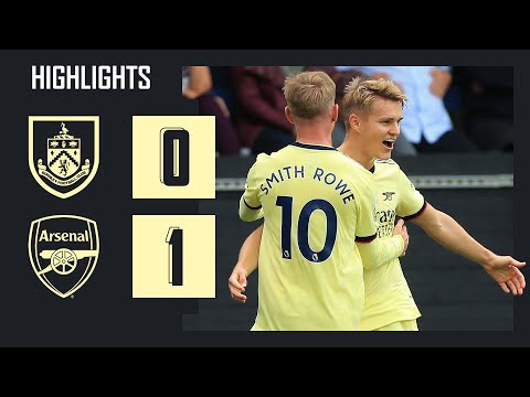 HIGHLIGHTS | Burnley vs Arsenal (0-1) | Premier League | Odegaard with a beautiful free-kick!