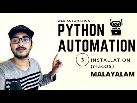 Python Malayalam Python Automation Part 3 Installation Macos Web Automationpython Selenium