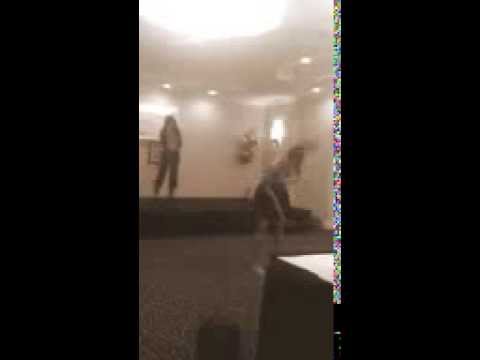 Amaryllis and Krystianna perform to Warrior