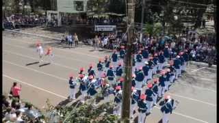 preview picture of video 'Banda Marcial URI Desfile Cívico 2013'