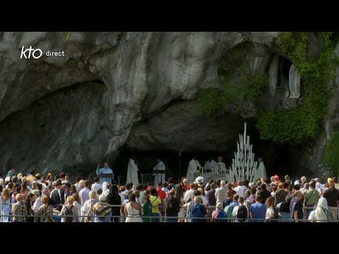 Messe de 10h à Lourdes du 28 juillet 2023