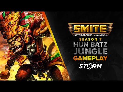 Hun Batz | ONE MAN CLEAN UP CREW! - Smite Season 7 Jungle Gameplay