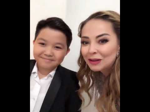 Ержан Максим,  Директор Kazakh TV Майя Бекбаева/Yerzhan Maxim, Director of Kazakh TV  Maya Bekbayeva