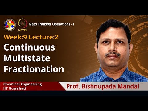 Mass Transfer Operations I introduction video