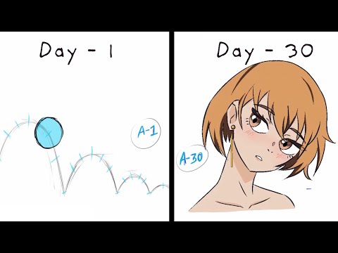 Learning 2d animation for 1 month