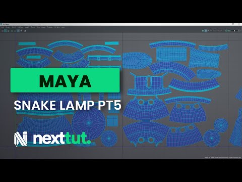 MAYA TUTORIAL Snake Lamp Cinematic Asset part 1